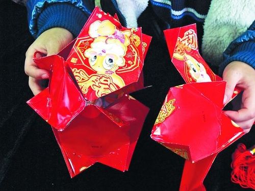 红包绣球灯笼制作方法