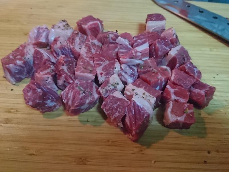 黑胡椒骰子牛的做法