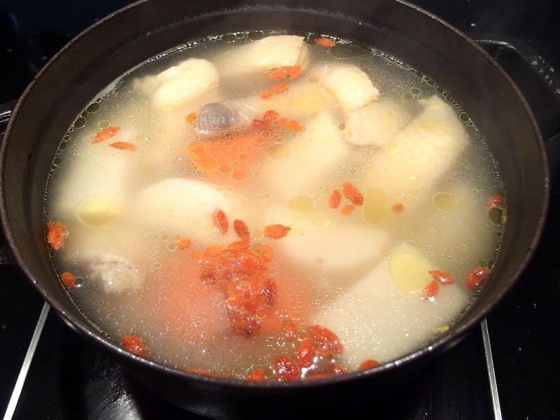 【山药鸡汤】的做法