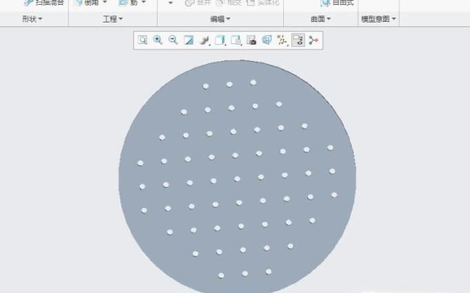creo填充阵列怎么用?